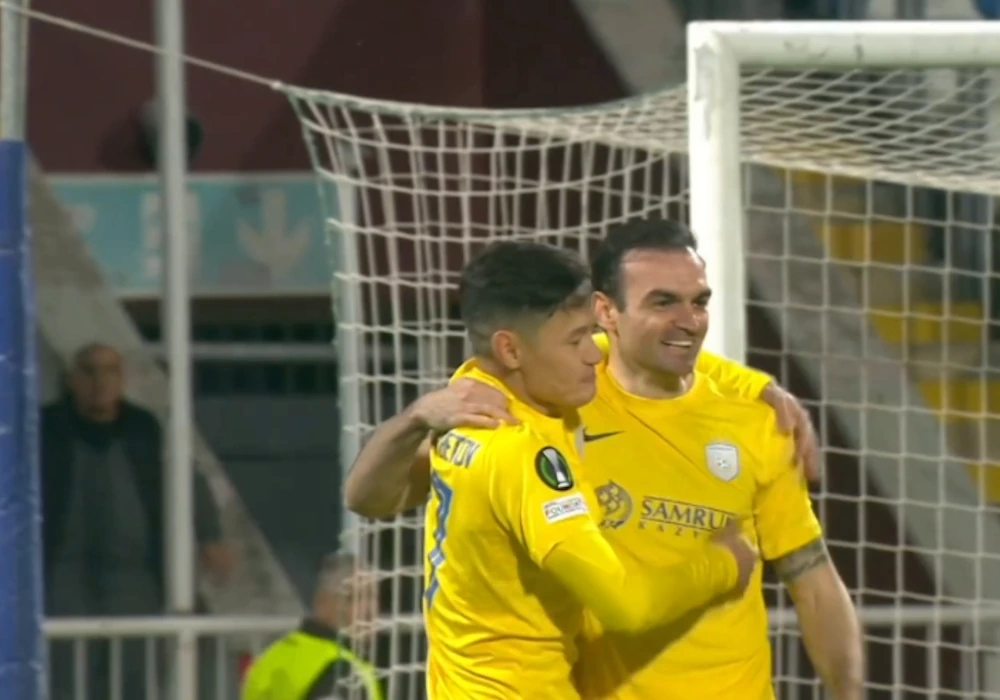 Камо Оганесян забил второй гол в Лиге Конференций и помог «Астане» победить (видео)