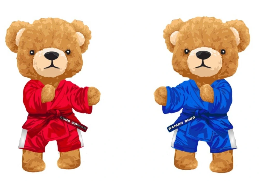 Медведь Тару - символ Чемпионата Мира 2023 по самбо в Ереване