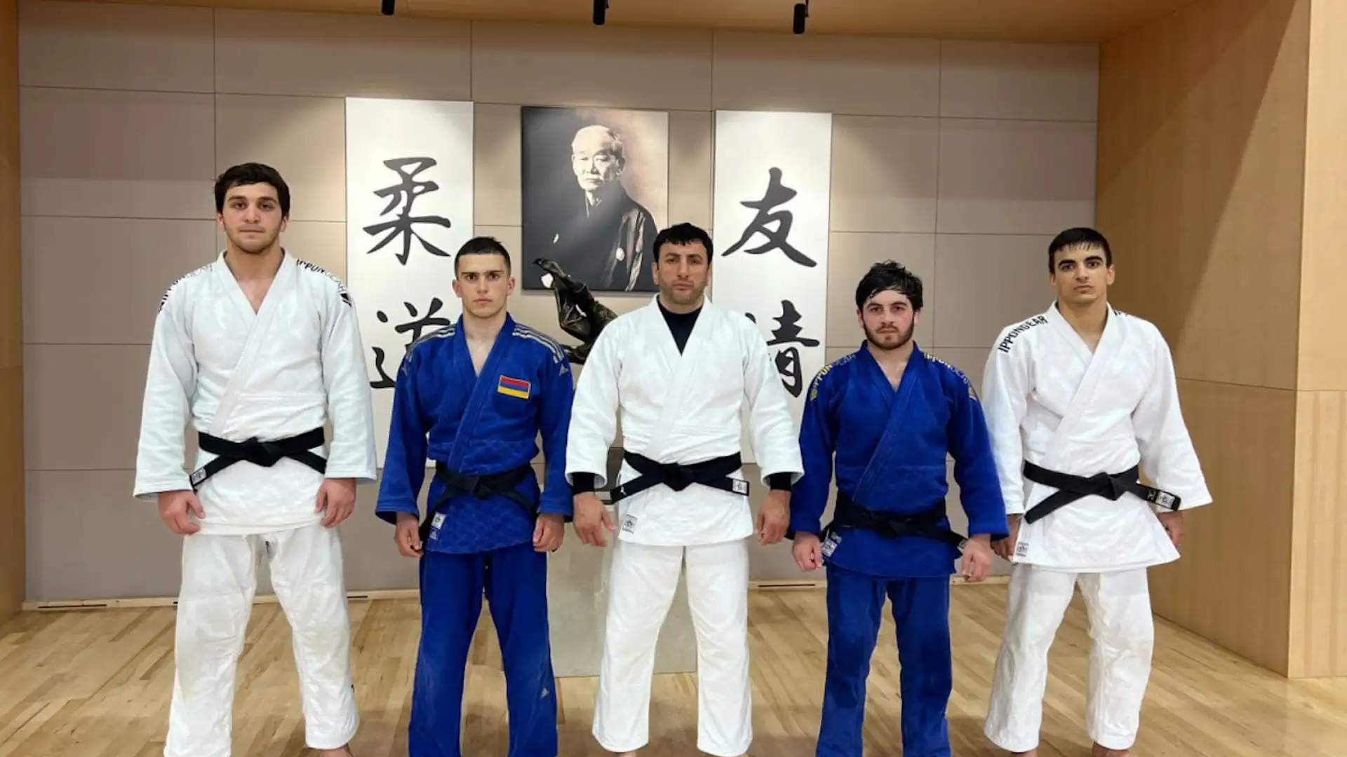 Sauad of the Armenian National Team for the European Judo Championship 2024