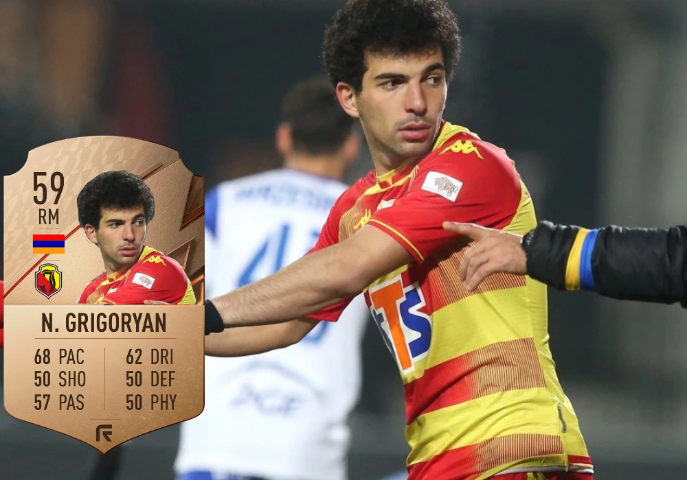 Нарек Григорян появился в FIFA 22