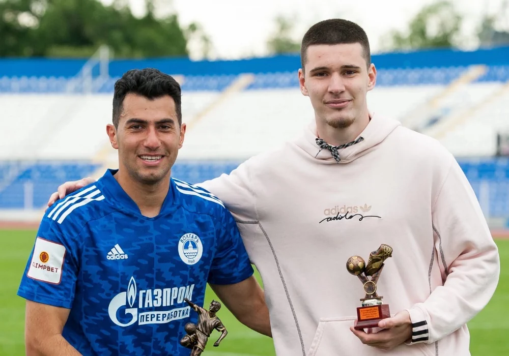 Артем Симонян лучший игрок «Волгаря» в сезоне