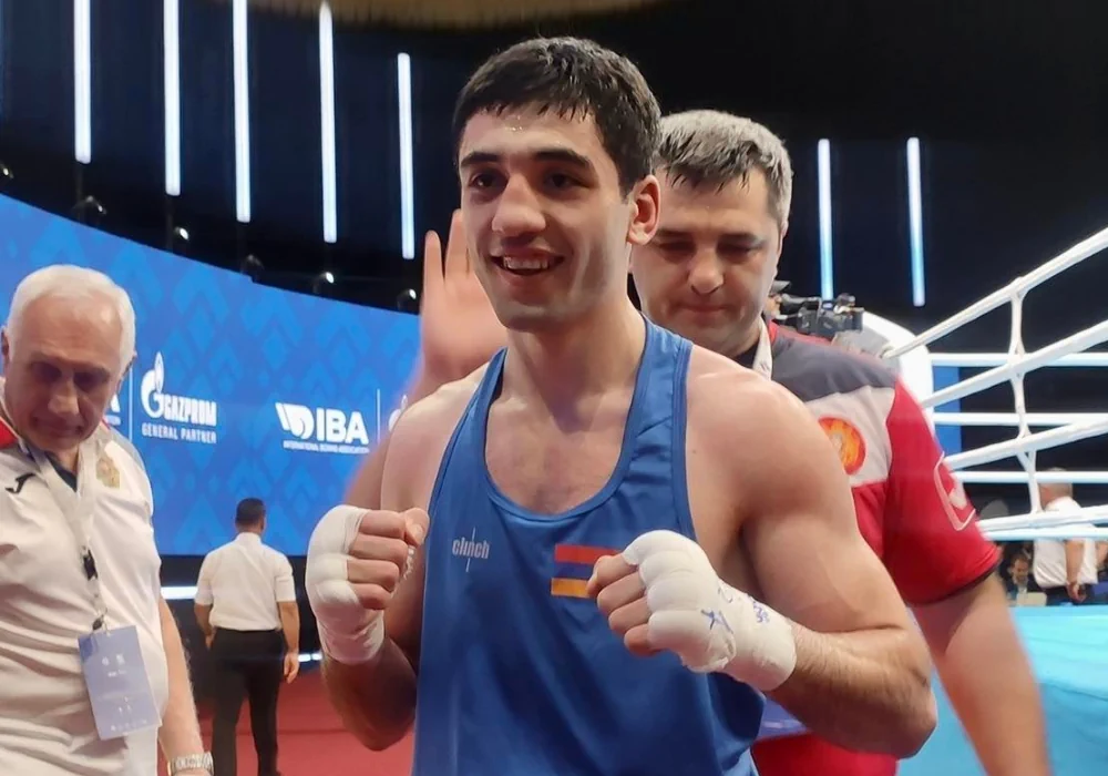 Артур Базеян серебряный призер чемпионата Европы по боксу (видео)