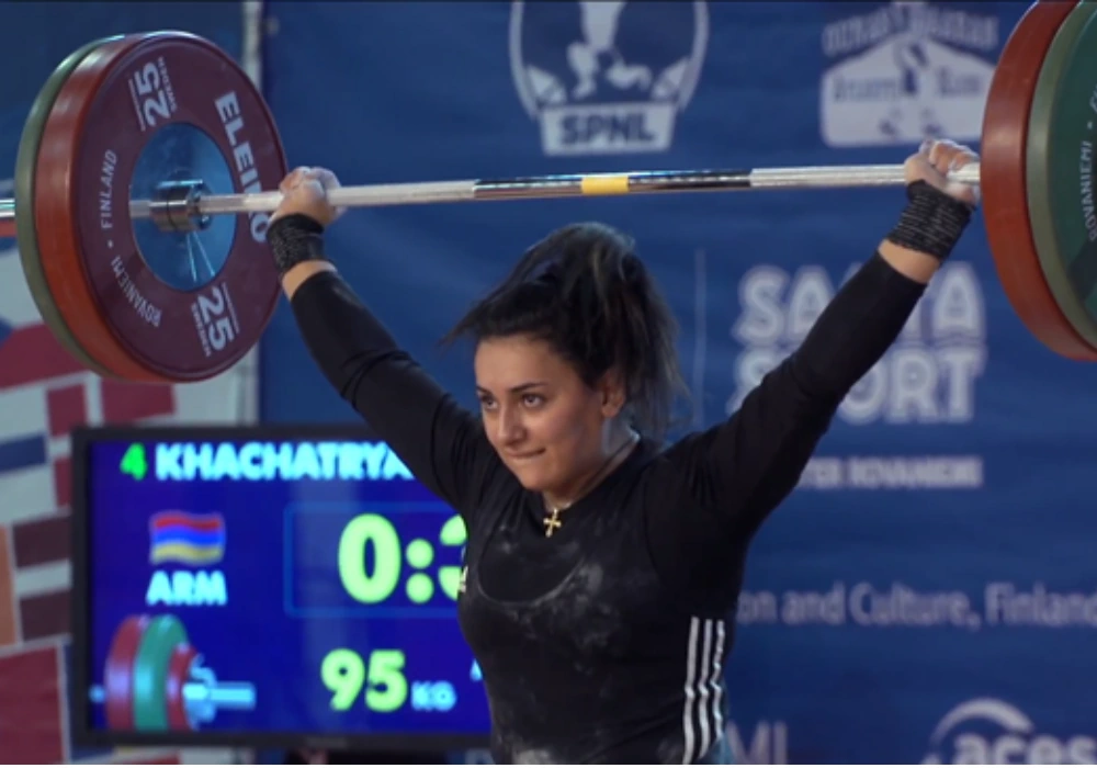 Милена Хачатрян чемпионка Европы до 20 лет