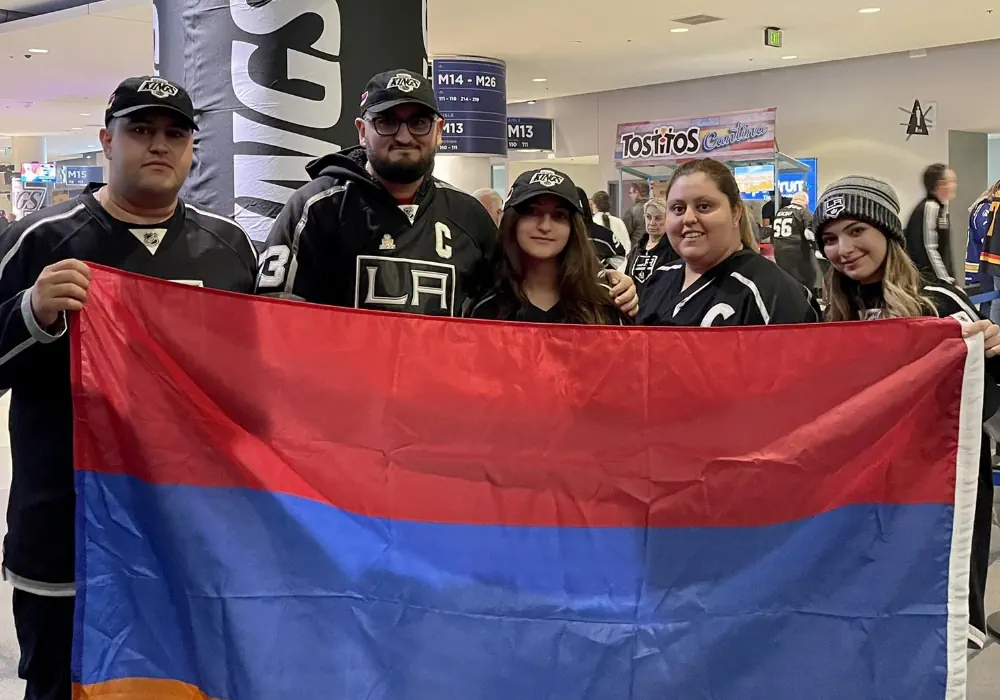 «Вечер армянского наследия» на матче НХЛ