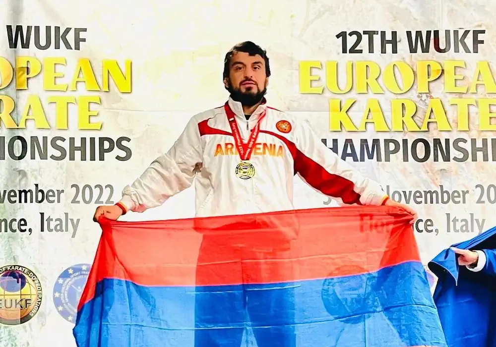 Камо Унанян чемпион Европы по WUKF каратэ