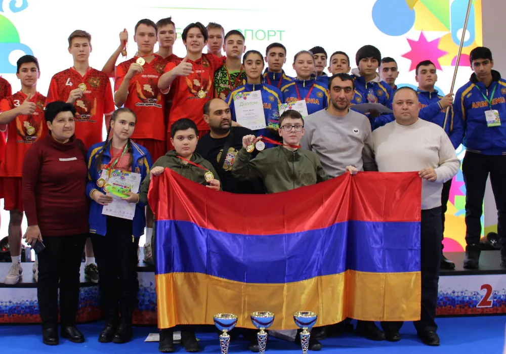 Армения заняла первое место на международном фестивале школьного спорта