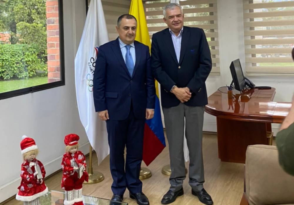 Армения будет сотрудничать с Колумбией в спорте