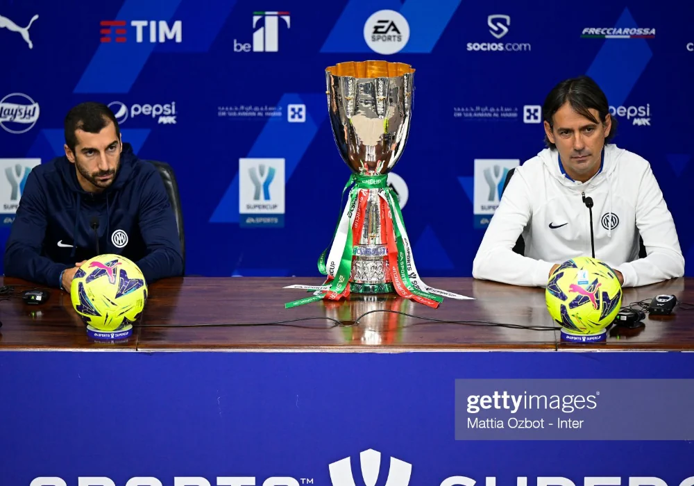 Генрих Мхитарян о предстоящем матче за Суперкубок Италии