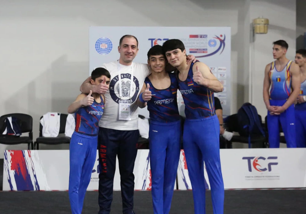 Армянские гимнасты прошли в финал юношеского ЧМ в Турции