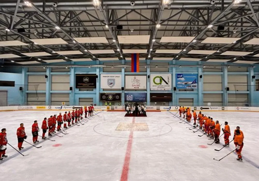 Результаты первых матчей Армянской хоккейной лиги АХЛ