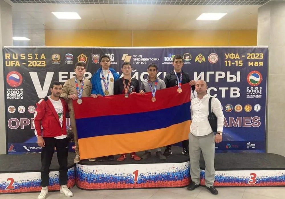 5-е Евразийские игры боевых искусств. Армения завоевала 9 медалей