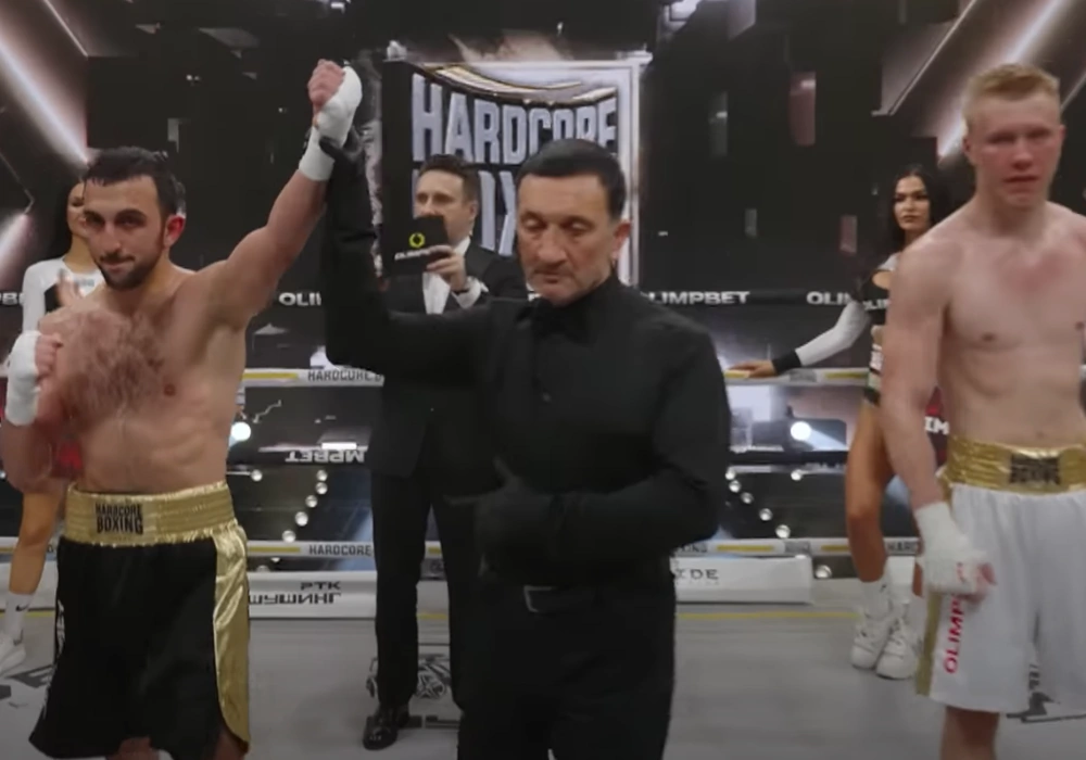 Ашот Срапян нокаутом дебютировал на Hardcore Boxing (видео)