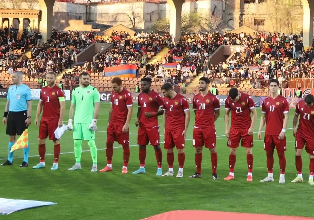 Состав сборной Армении против Уэльса и Латвии