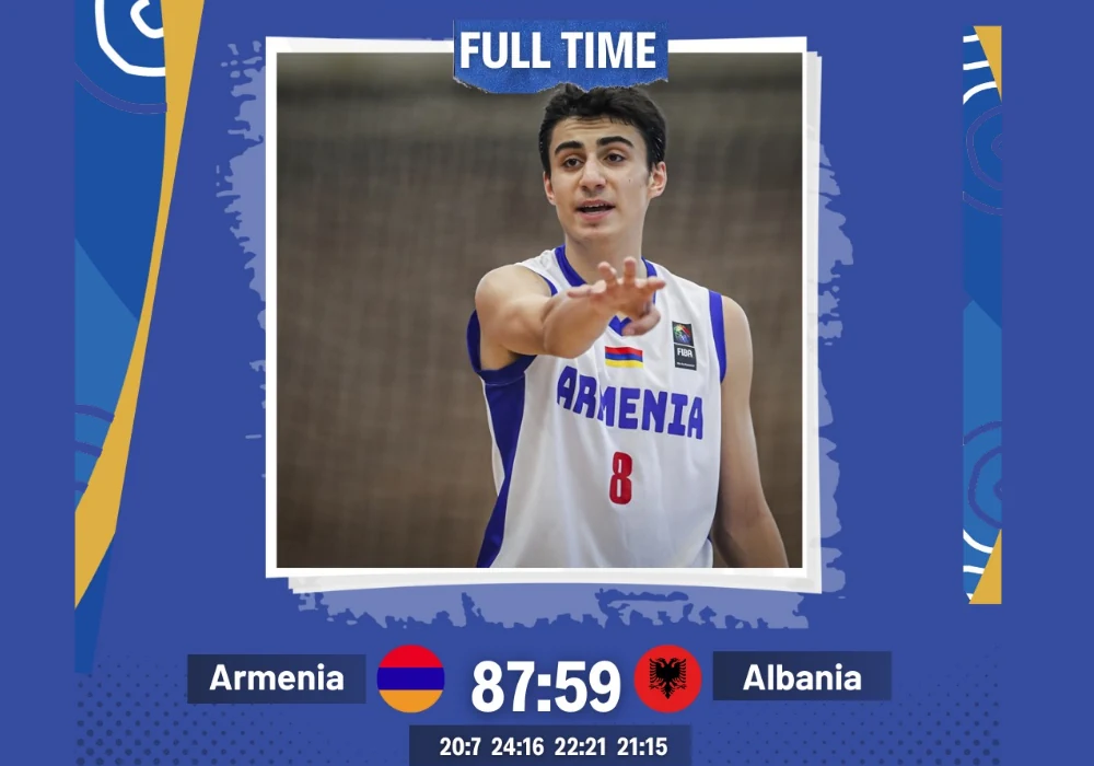 Армянские баскетболисты обыграли Албанию с крупным счетом