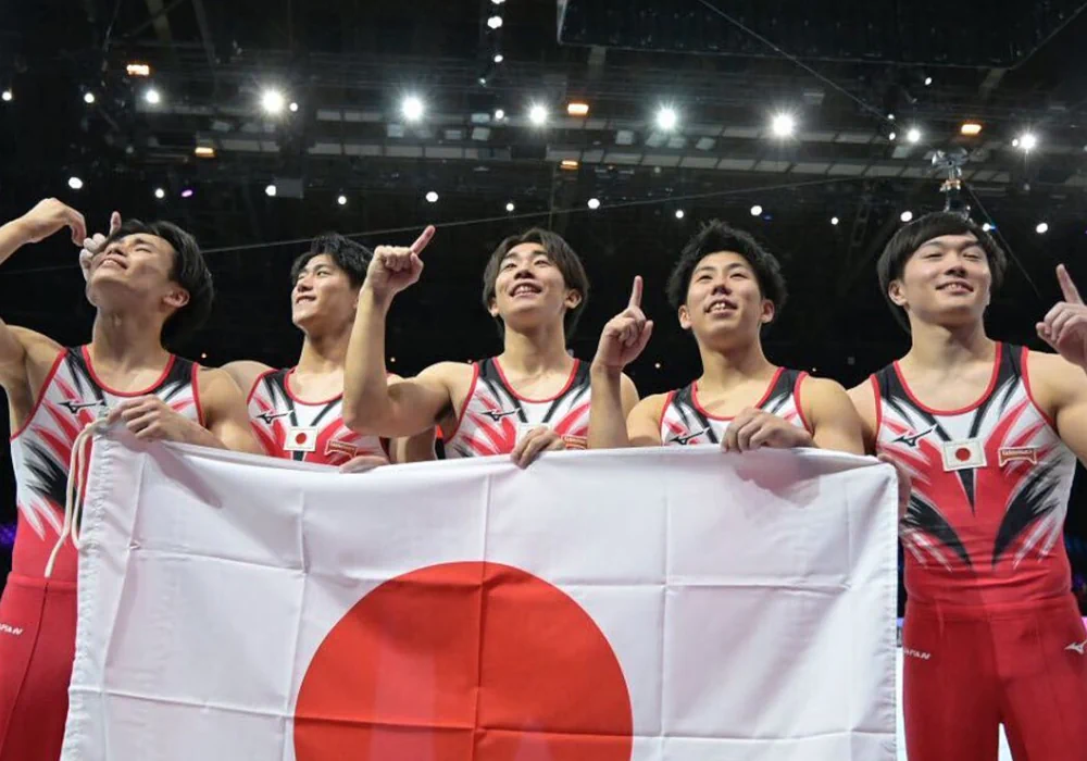 Япония победила в мужском командном турнире на ЧМ 2023 по гимнастике