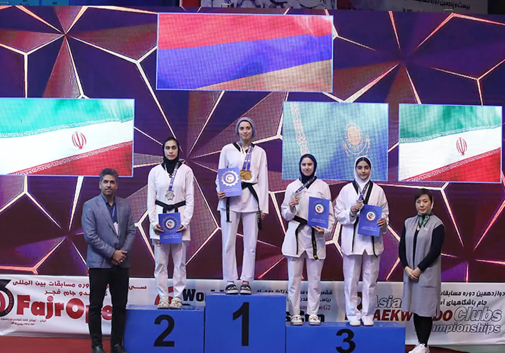 Нина Урганаева в составе Армении победила на турнире по тхэквондо