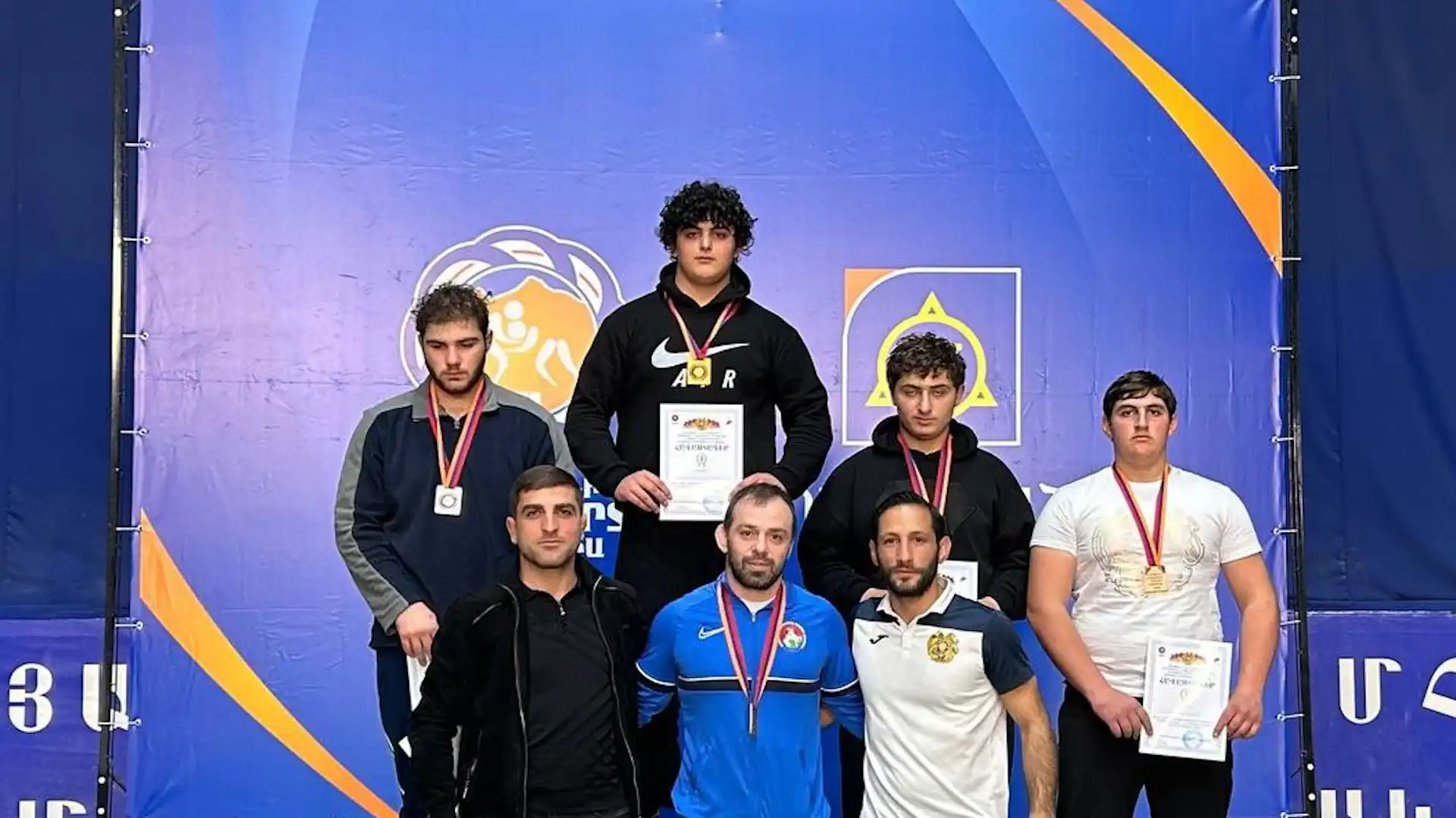 Определились чемпионы Армении 2024 по греко-римской борьбе до 17 лет