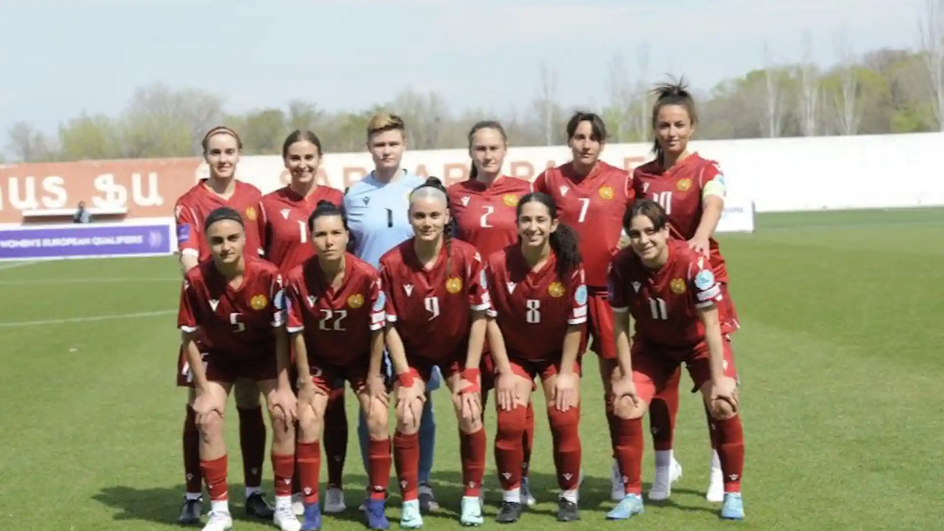 Женская сборная Армении уступила Румынии в первом туре квалификации