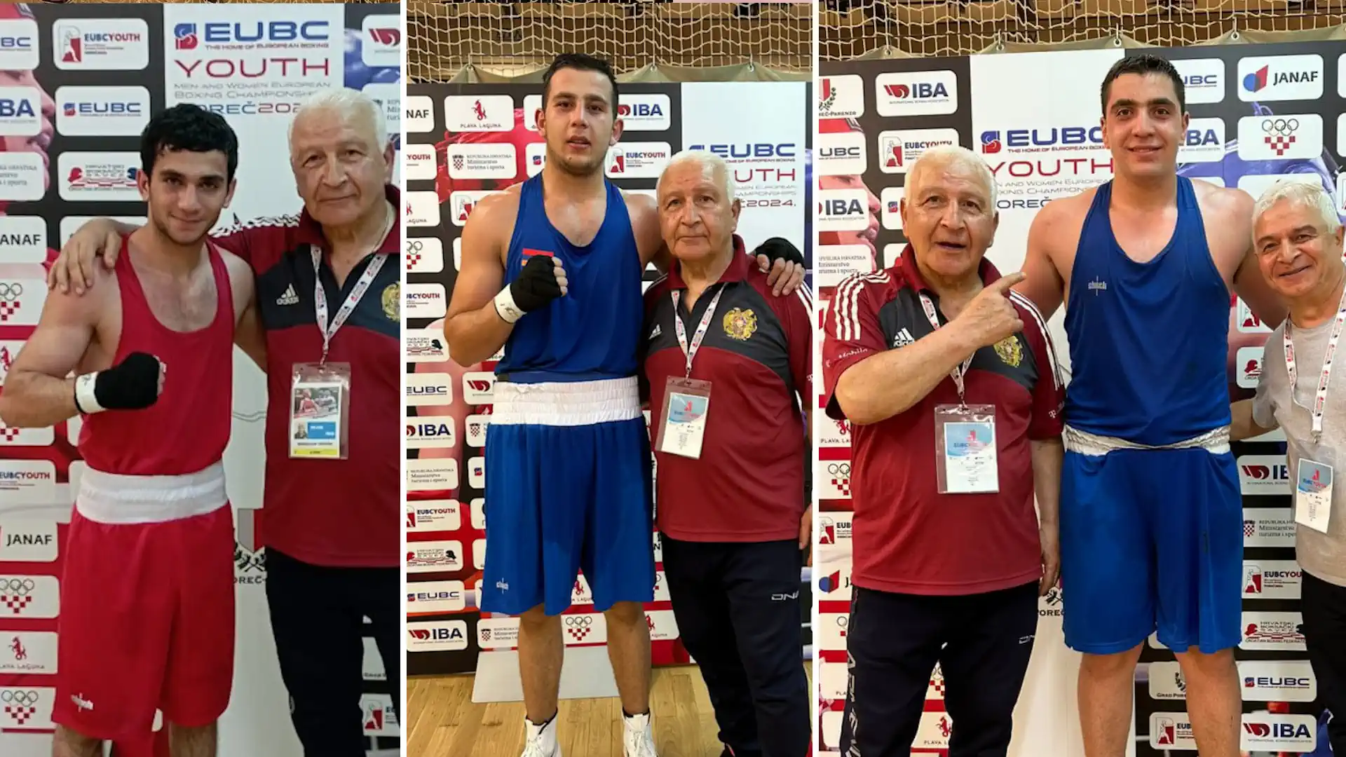 Армянские боксеры завоевали 5 медалей на ЧЕ 2024 до 18 лет