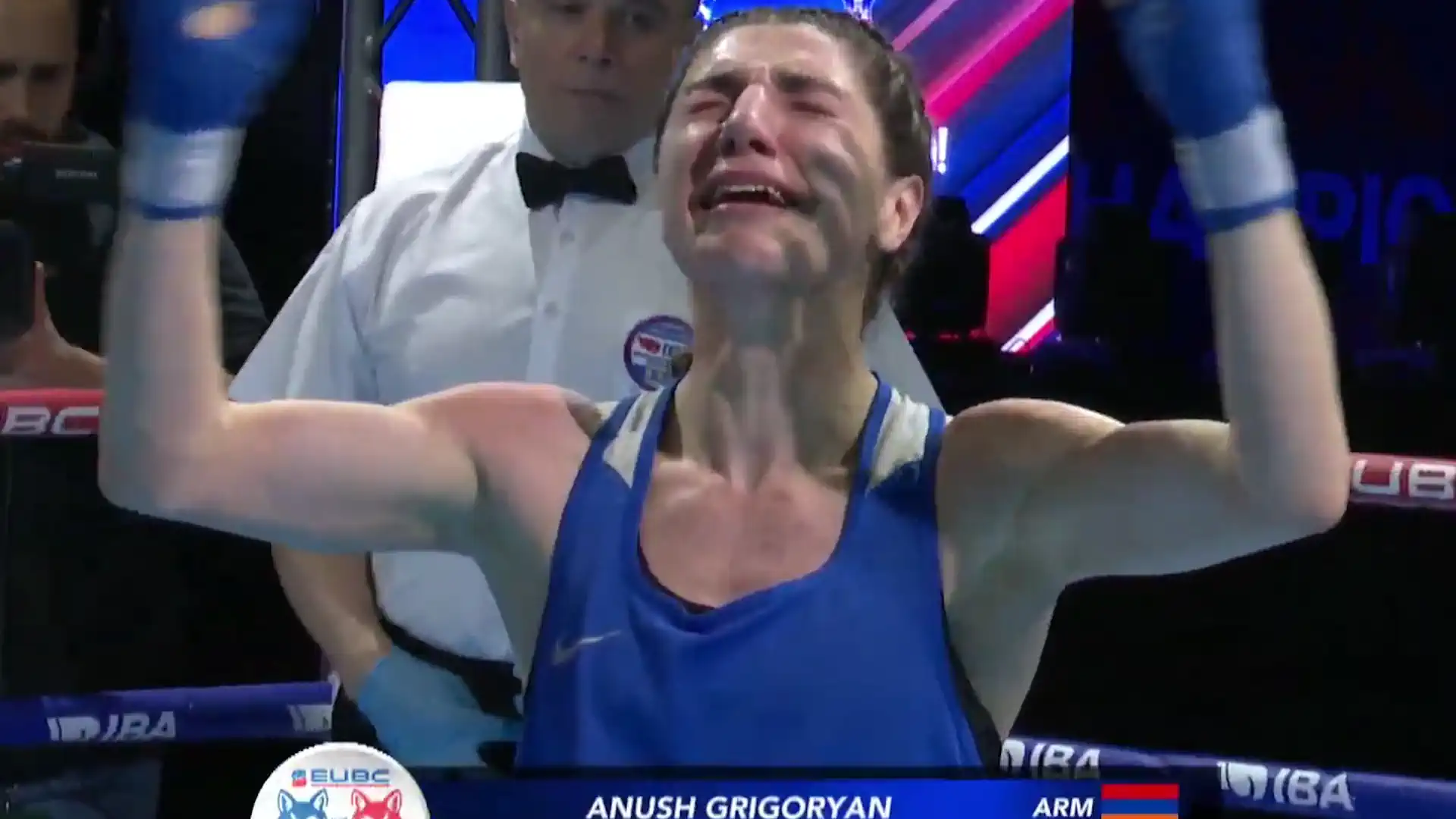 Ануш Григорян прошла в полуфинал Чемпионата Европы 2024 по боксу (видео)