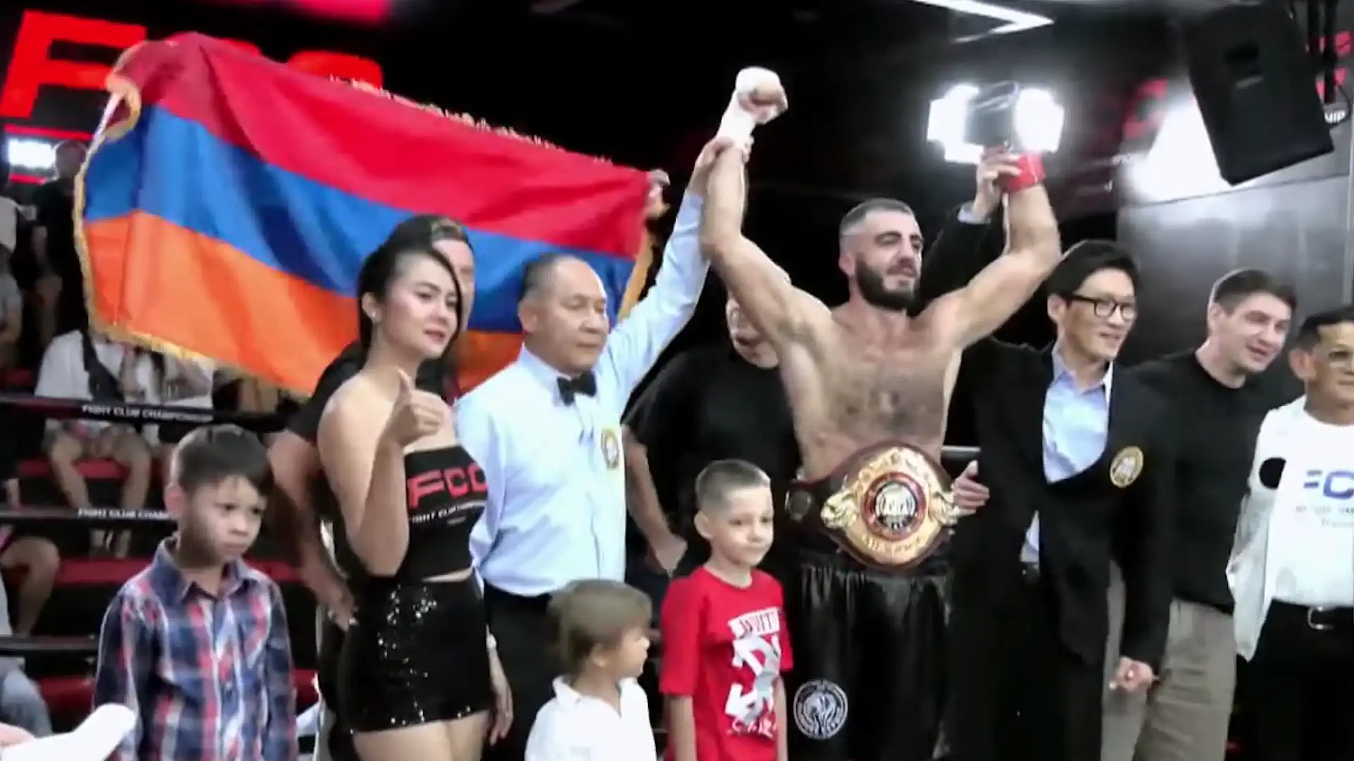 Артавазд Ароян завоевал чемпионский пояс WBC Asia (видео)