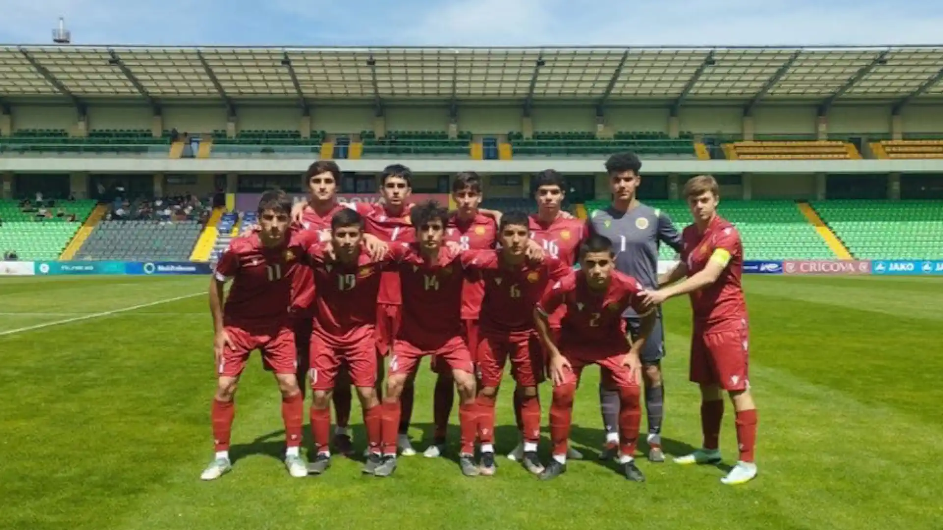Сборная Армении U16 уступила Молдове U16 на турнире Развития УЕФА