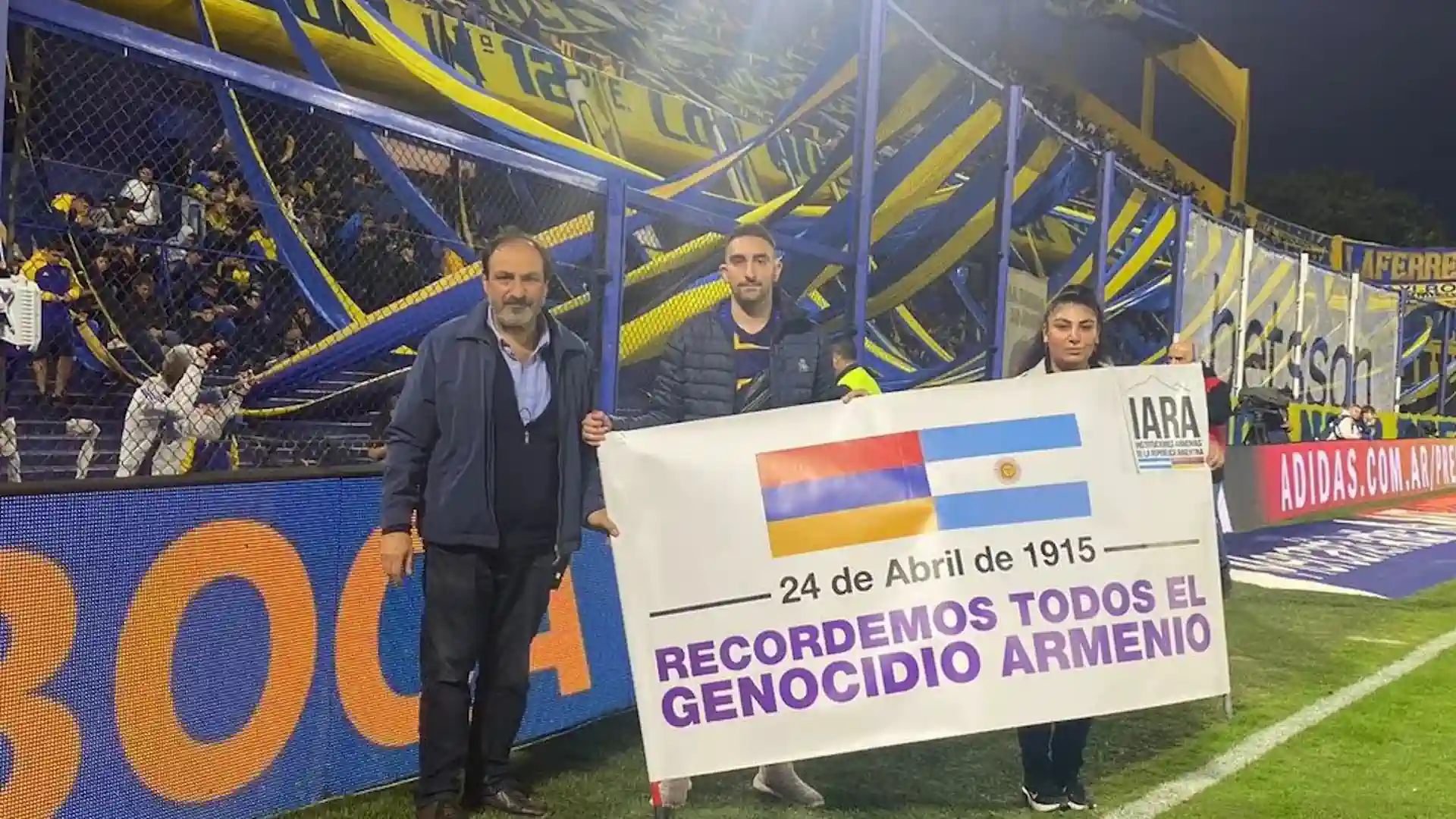 Boca Juniors, Santos and Corinthians remember the Armenian Genocide