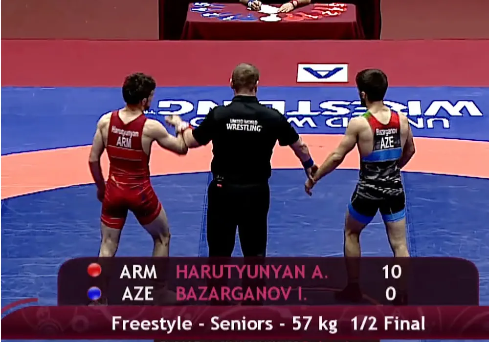 Арутюнян победил азербайджанца и вышел в финал ЧЕ 2024 (видео)