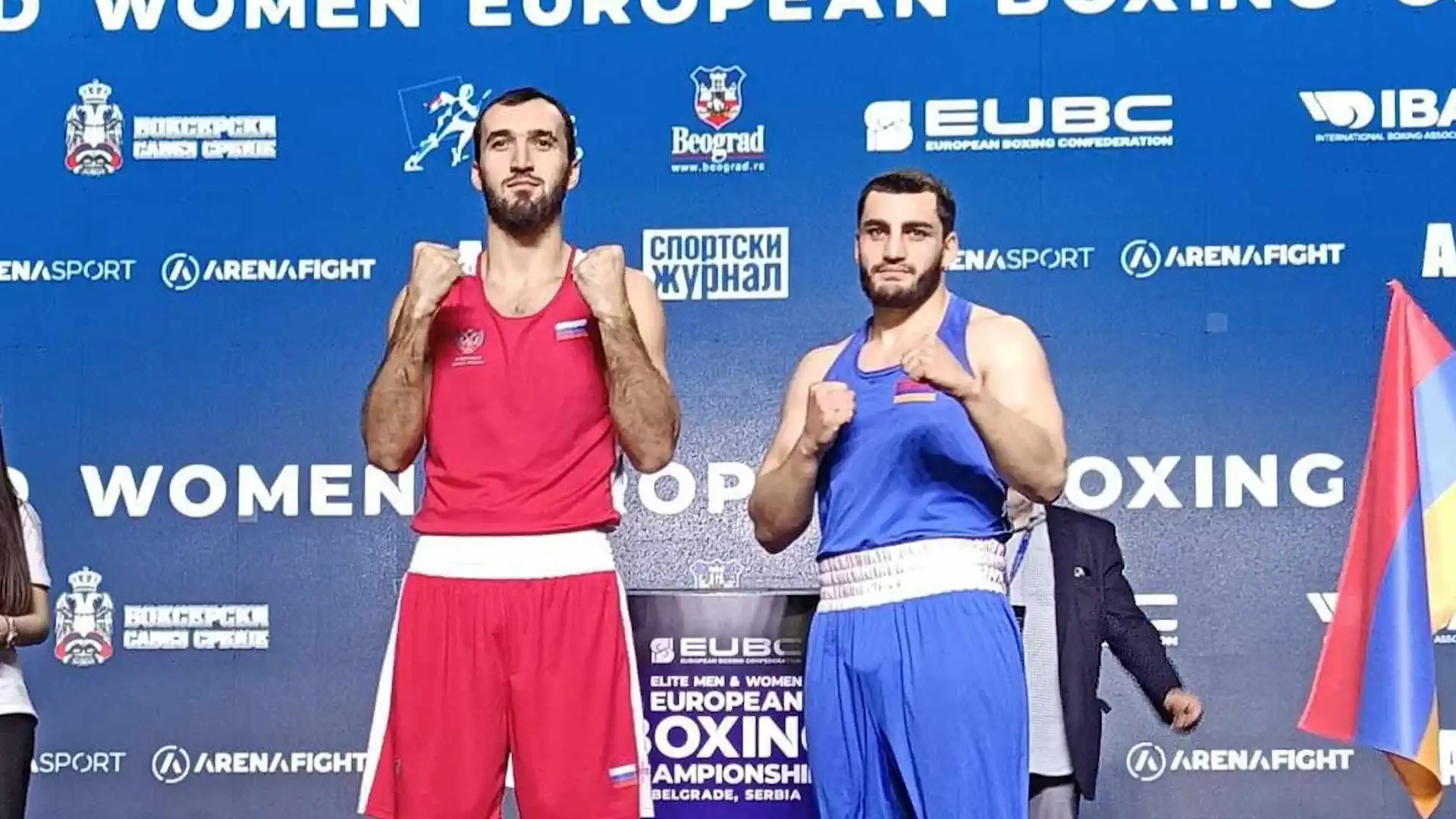 Narek Manasyan silver medalist of the European Boxing Championships 2024